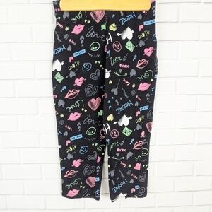 TG Total Girl Black Graphic Leggings
Medium